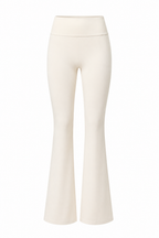Women's Ivory flare leggings by NVS Movement, product detail